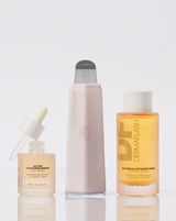 DERMAPORE+ SONIC SKINCARE SET - Blush | Complete DERMAPORE+ Sonic Skincare Set in Blush