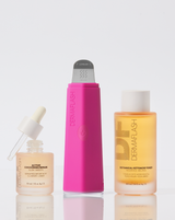 DERMAPORE+ SONIC SKINCARE SET - Pop | Complete DERMAPORE+ Sonic Skincare Set in Pop Pink