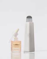DERMAPORE+ AND SERUM SET - Stone | Image of DERMAPORE+ in Stone and Active Cocooning Serum