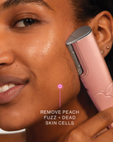 LUXE+ WITH MONTHLY REFILLS - Rose Gold | LUXE+ Sonic Dermaplaning