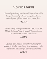 LUXE+ WITH MONTHLY REFILLS - Rose Gold | LUXE+ Sonic Dermaplaning