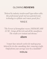 DERMAFLASH LUXE+ - Sea Foam | LUXE+ Sonic Dermaplaning device in Sea Foam