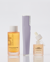 LUXE+ SONIC SKINCARE SET - LIMITED EDITION! Lilac | Luxe+ Sonic Skincare Set set in Lilac with LUXE+, BOTANICAL KETOACID TONER and ACTIVE COCOONING SERUM