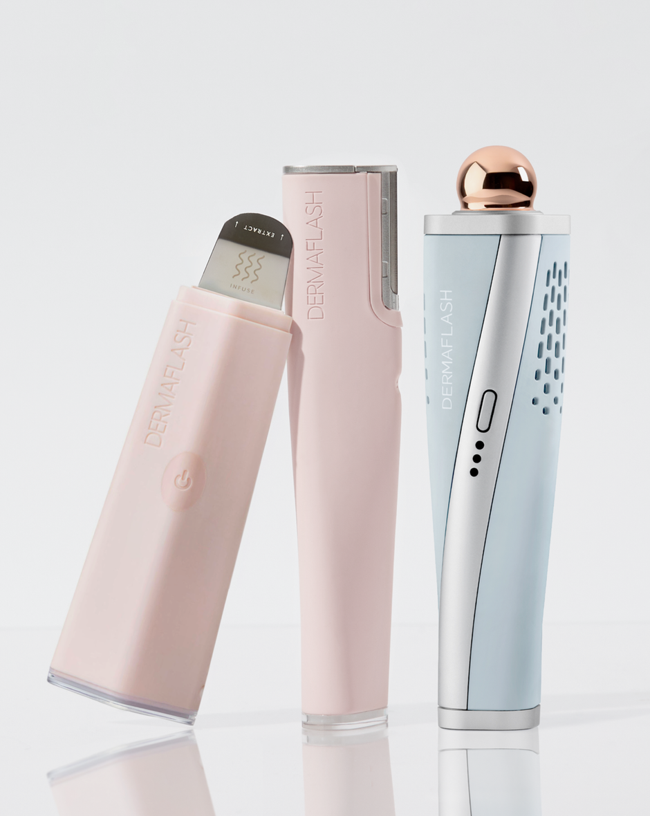 DERMAFLASH COOL - Sonic Depuffing and Lymphatic Drainage Set – Dermaflash