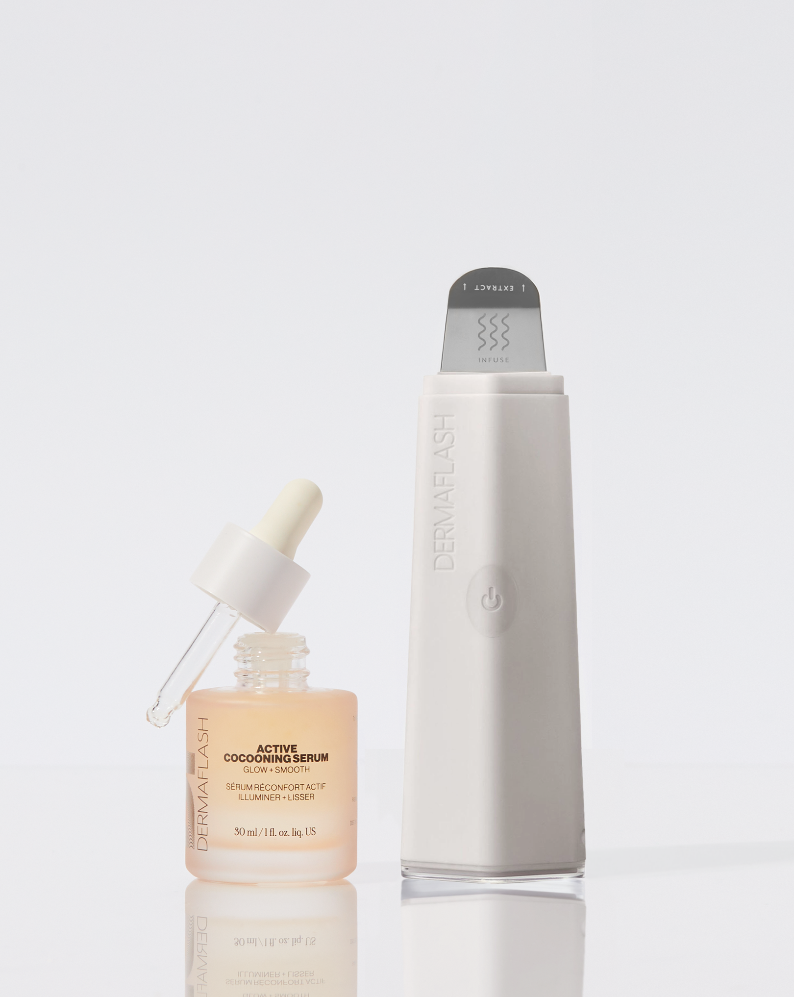 Stone | Image of DERMAPORE+ in Stone and Active Cocooning Serum