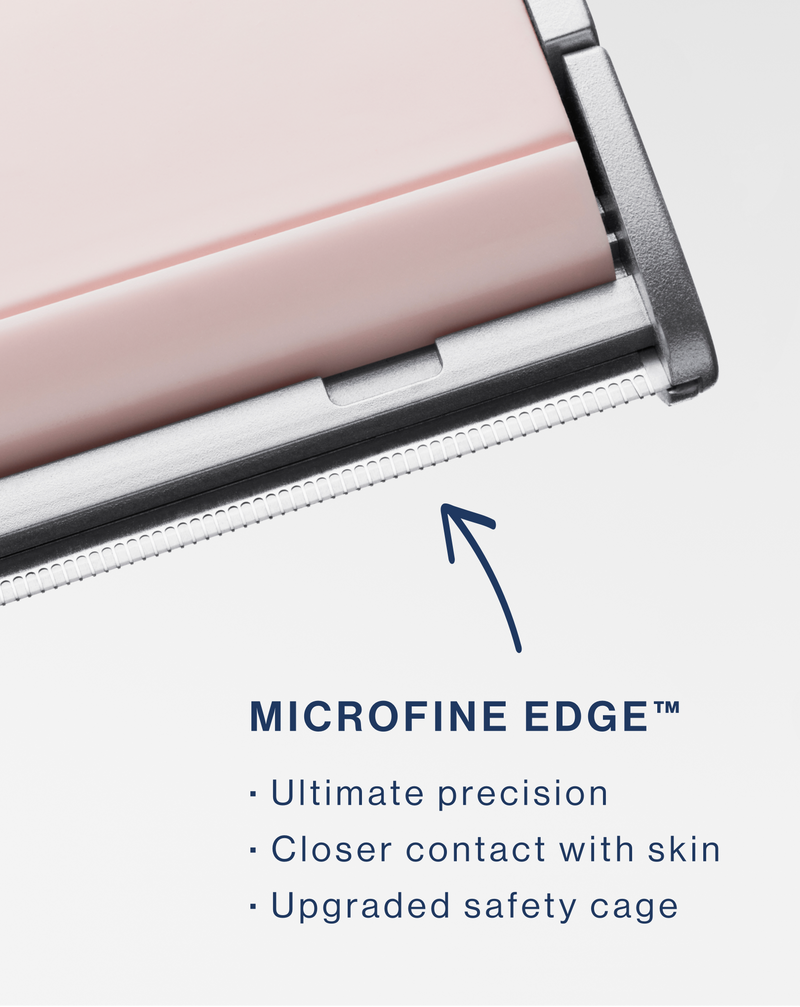 Blush | Closeup of Microfine Edge™ on  LUXE+ 