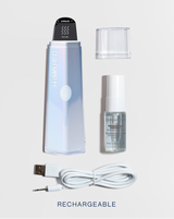 DERMAPORE+ - LIMITED EDITION! Starlight | DERMPORE+ device in Starlight, cap, PREP MIST and charging cable 