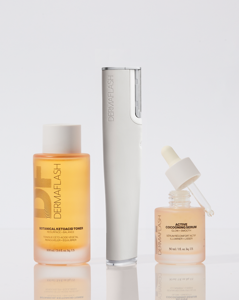 LUXE+ SONIC SKINCARE SET - Stone | Image Alt here