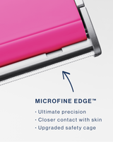 DERMAFLASH LUXE+ - Pop Pink | Closeup of Microfine Edge™ 