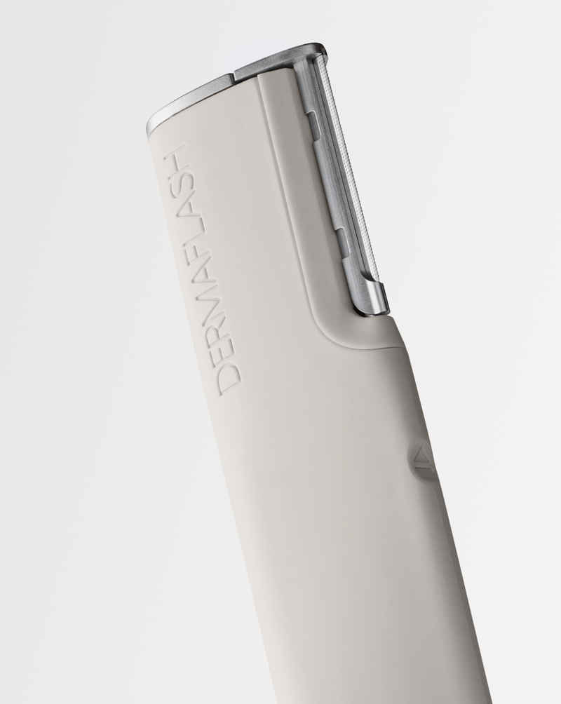 DERMAFLASH LUXE+ - Stone | LUXE+ Sonic Dermaplaning device in Stone 
